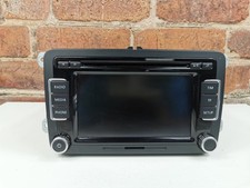 2009 Volkswagen Scirocco Radio Cd Player Head Unit 3c8035195 No Code