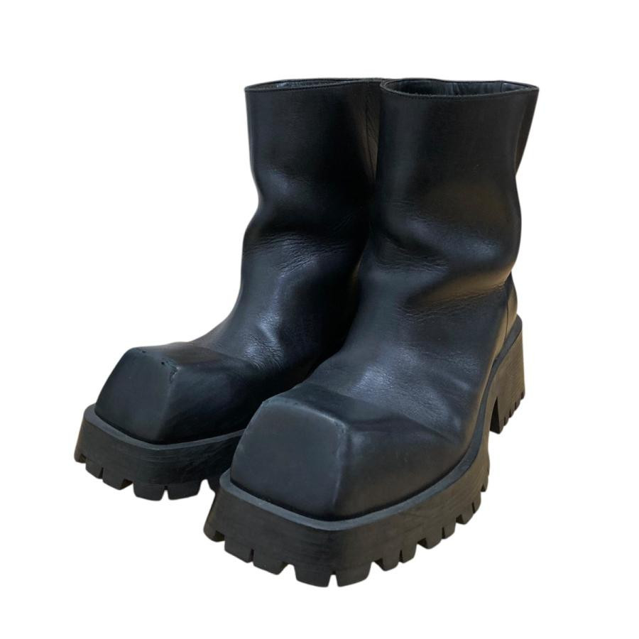 Balenciaga Trooper Boots 678414 Black Men's Size 28.5 Used Balenciaga Trooper Boots 678414 Black Men's Size 28.5 Used
