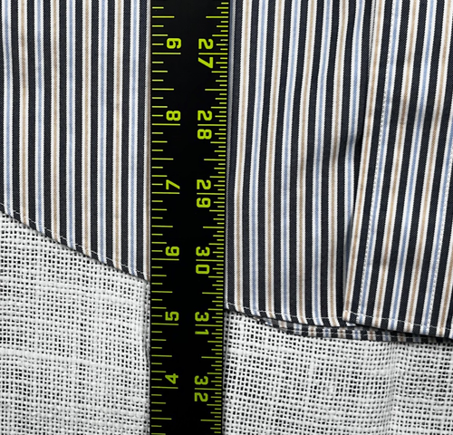 Brooks Brothers 1818 Gestreift Knopfleiste Langarm Herren M Bügelfrei Pima Baumwolle - Bild 7 von 9