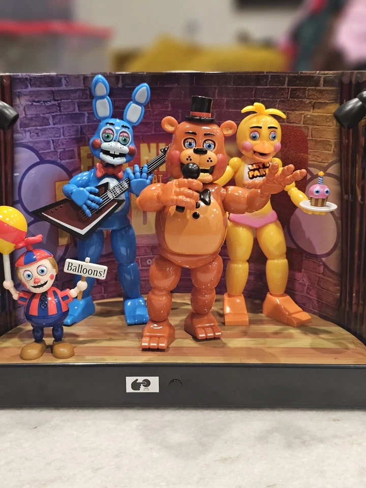 Five Nights At Freddy’s Characters On Stage Popcorn Bucket IN Hand Ships Now New - Image 3 of 4