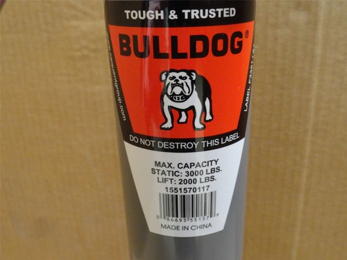 245542 New-No Box; Bulldog 1551570117 Sidewind Travel A-Frame Trailer Jack; 2K - Picture 2 of 6