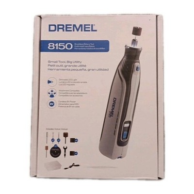 Dremel 8150 8V Brushless Rotary Tool Kit, Battery Included EZ Lock 20pcs new 