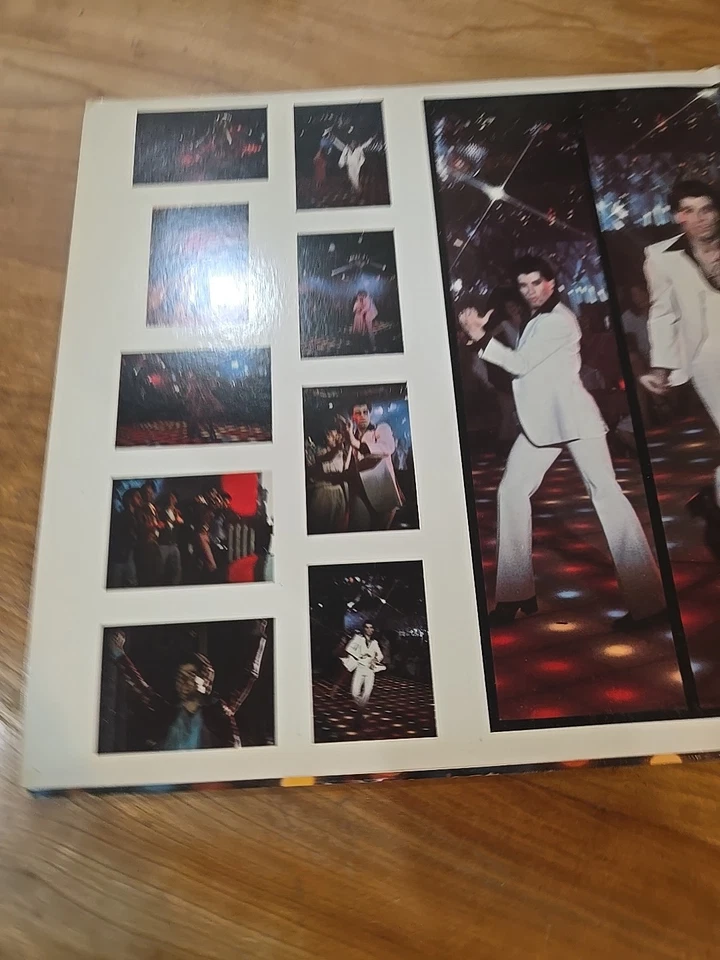 Saturday Night Fever 1977 Double Vinyl Soundtrack Record Album Foto 4 de 4