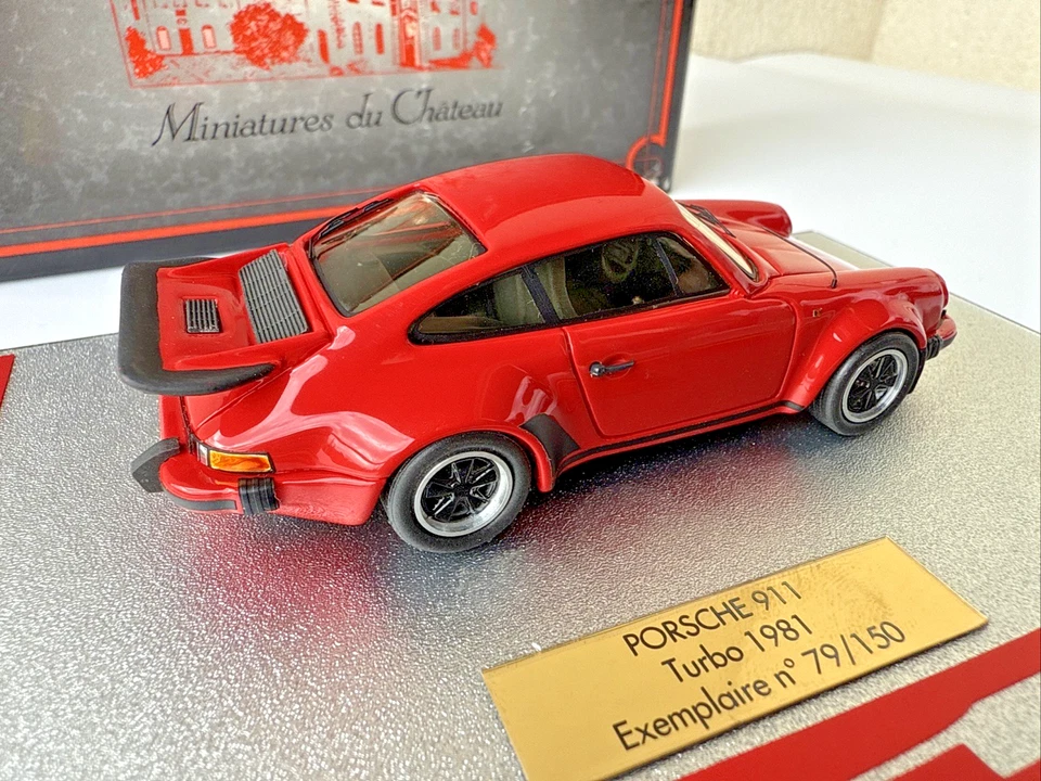 Heco Miniatures Du Chateau 1:43 Porsche 911 Turbo 1981, como BBR, Looksmart - Imagem 2 de 4