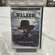Walker Texas Ranger TV Movie Collection DVD Set 8 Discs - Pre-owned