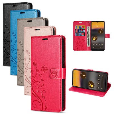 Hülle für Google Pixel 6A, Schutzhülle Handy Tasche Flipcase Handyhülle Etui