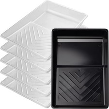 Image of Paint Tray, 6 Inches Plastic Paint Tray with 5 Pcs Paint Pan Liners,
