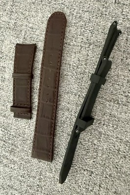 2 Armbänder FORMEX Essence 41/43 NEU-ohne Schließe! Längen siehe Text+Fotos