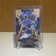 Panini Select Football 2025  J.J. McCarthy concourse bronze /899 shock  