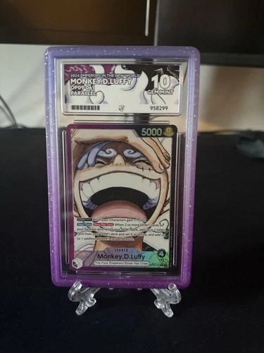 One Piece TCG Luffy OP09-061 Parallel ACE 10 GM
