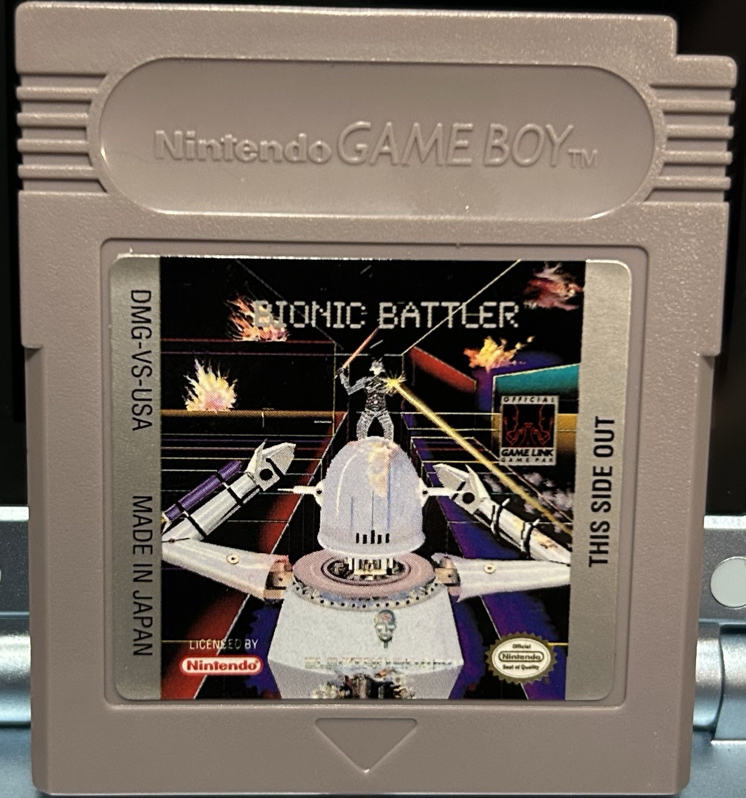 Bionic Battler (Nintendo Gameboy, 1992) Authentic, cartridge only, tested