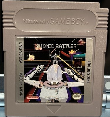 Bionic Battler (Nintendo Gameboy, 1992) Authentic, cartridge only, tested