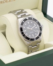 Rolex Submariner No Date 40mm 14060 Black A Serail Holes Case 6