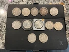 Lot of  Twelve 12 U.S. Morgan Dollars 90% Silver Various Years