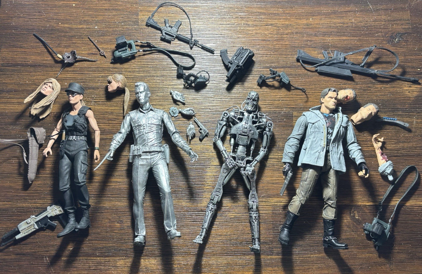 NECA Terminator 2 T-800 Action Figure T2 Judgement Day Movie Collectible