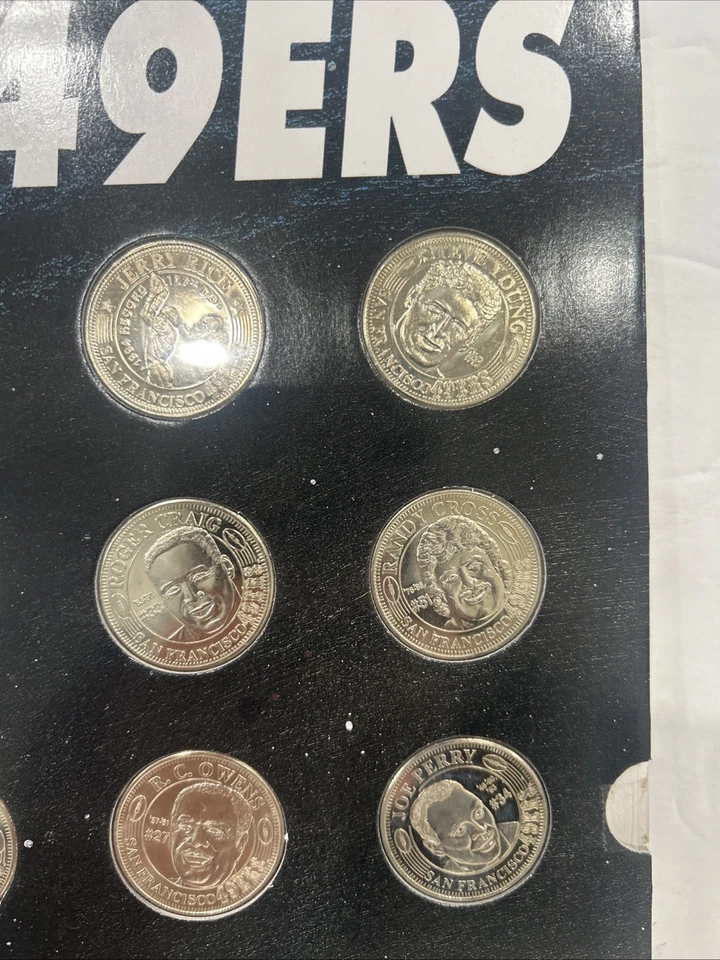 Juego Completo -1994-95 COLECCIÓN ENTONCES Y AHORA EDICIÓN LIMITADA SF 49ers Juego de 20 piezas Foto 4 de 4