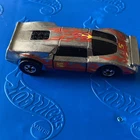 Vintage Chrome Hot Wheels 1984 Crack-Ups Sport Crasher Super-X Car Hong Kong