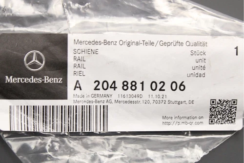 NEU MERCEDES-BENZ C W204 FRONTSTOßSTANGE RECHTS LEISTE A2048810206 - Bild 4 von 4