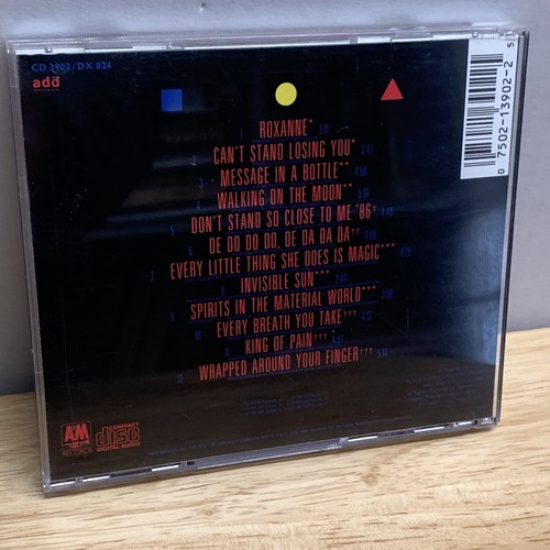 Every Breath You Take: The Singles by The Police CD 1986 A&M USA DADC Inner Hub - Picture 4 of 4