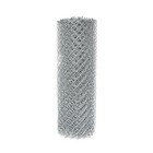 ALEKO Galvanized Steel 50 feet 11.5 Gauge Chain Link Fence Fabric Silver