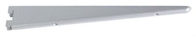 Knape & Vogt Double Slot Bracket 7'' Titanium Finish