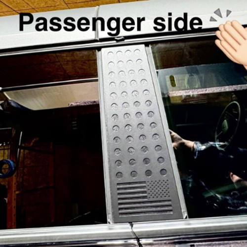 2 Stück Fenster Säulenpfosten Aluminiumlegierung Für Ford Bronco 4-Tür 2021-2024 - Picture 18 of 24