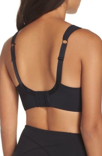 Panache Women's Underwired Sports Bra 36L Black - Picture 3 of 4