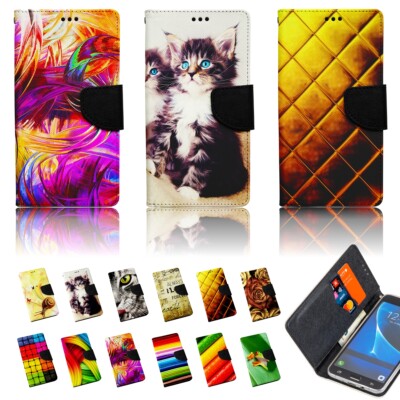 Handy Tasche für Motorola Lenovo Flip Cover Schutz Hülle Etui Wallet FARBEN