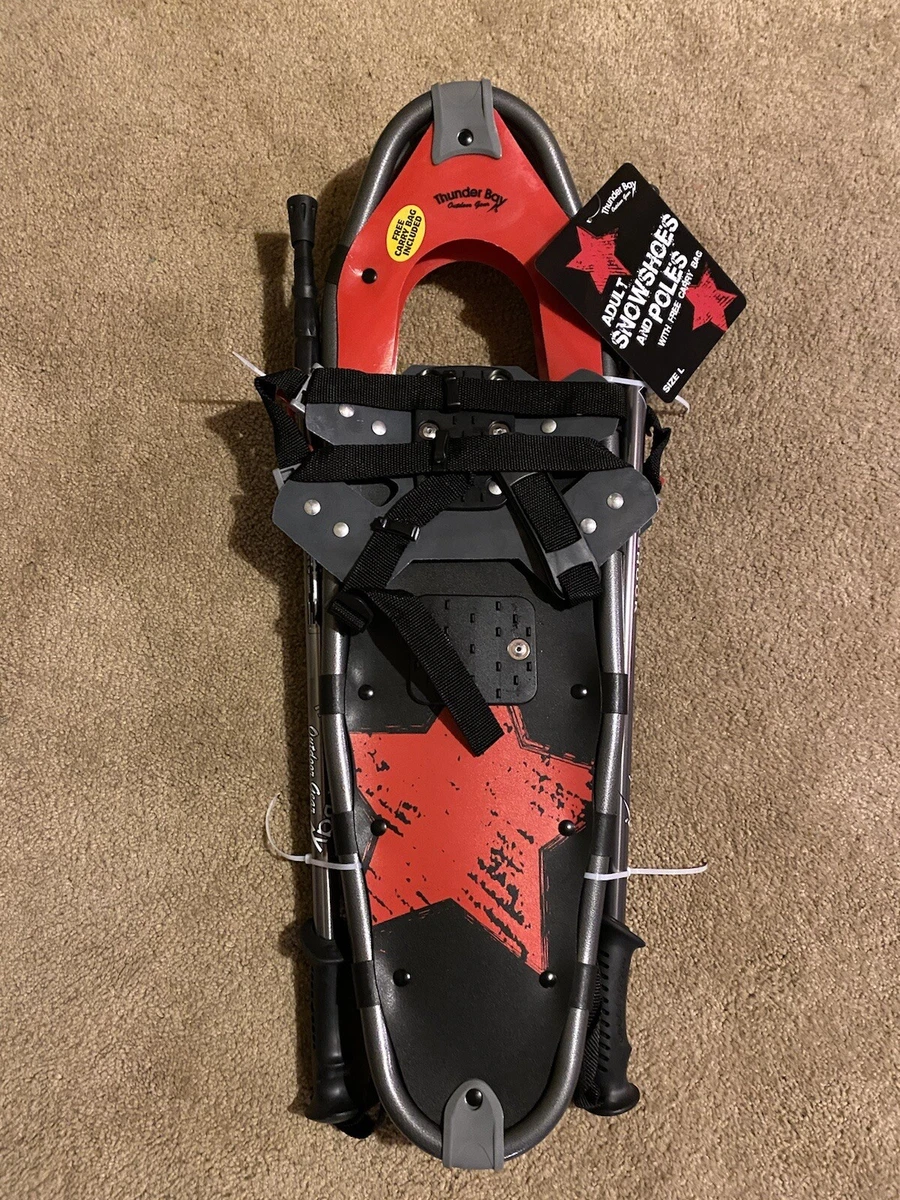 Thunder Bay Outdoor Gear 8 x 28 Adult Snowshoes 250 lb Snowshoes Unisex |  eBay