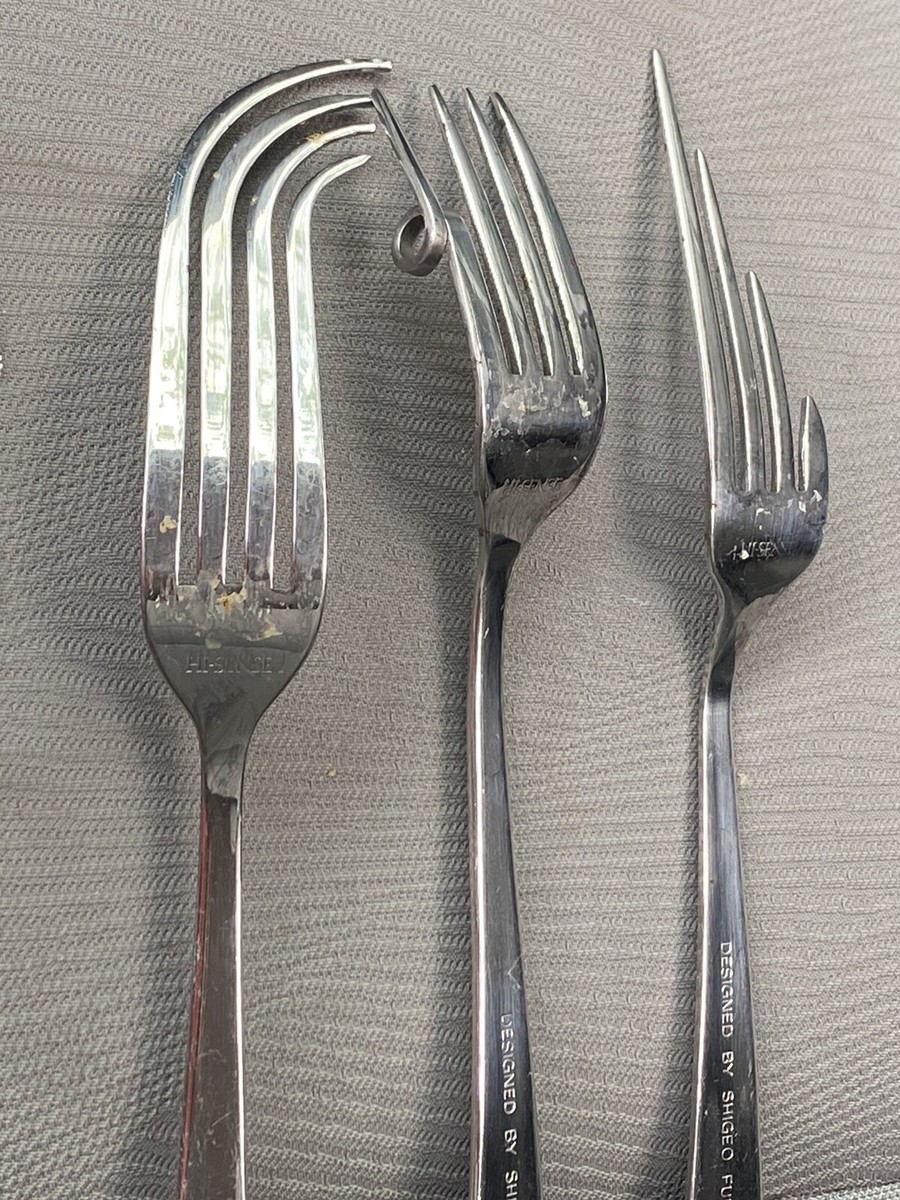Hi-Sense Designed By Shigeo Fukuda Japanese Artist Flatware