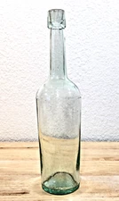Antique 1890s 3 PC Mold 10" Vinegar Bottle C S 7 Co Cannington Shaw British Made