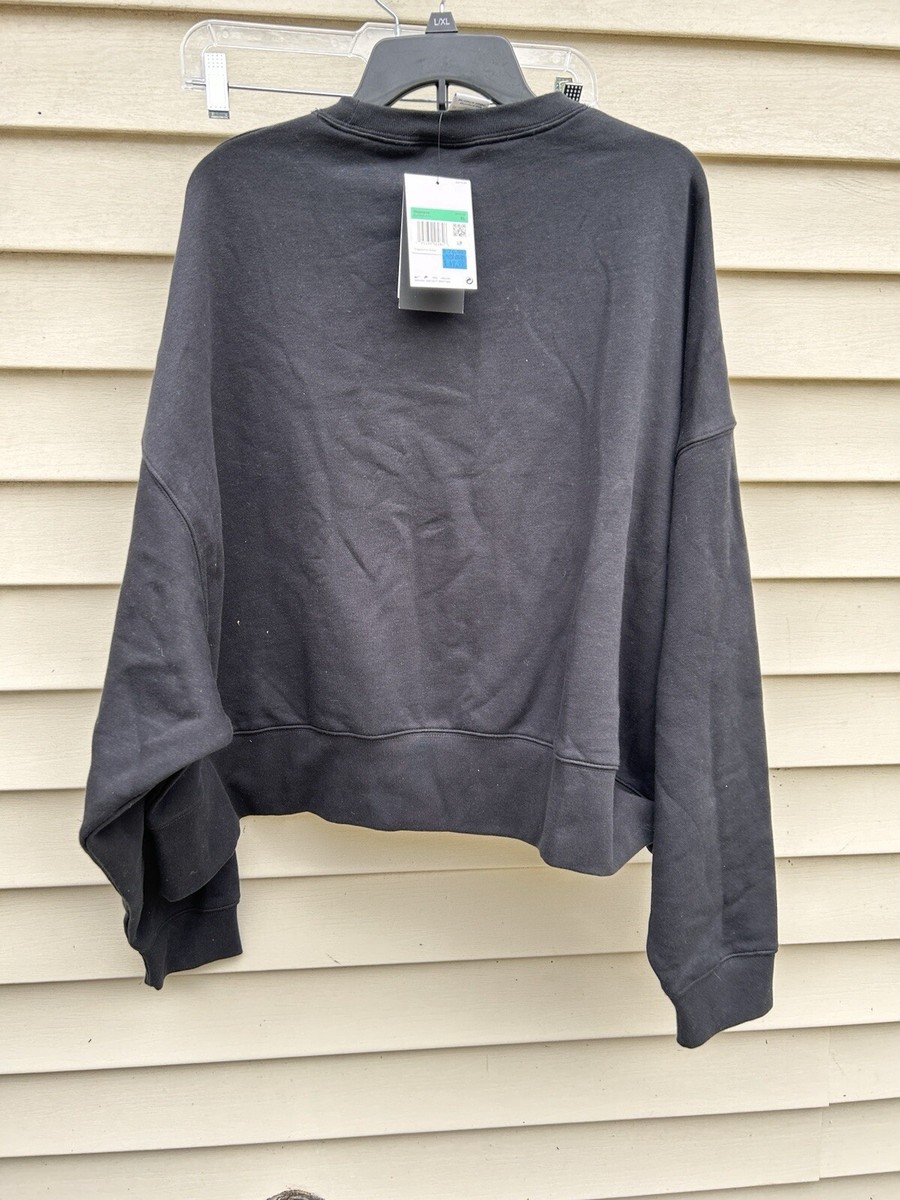 AUTHENTIC NIKE WOMEN ESSENTIAL CREW FLEECE OVERSIZED SWEATSHIRT