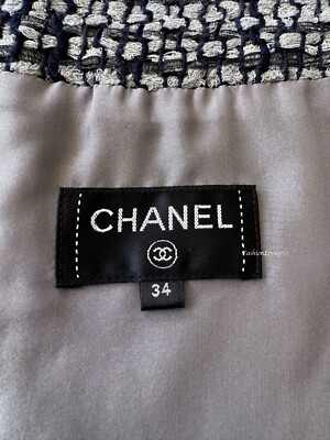 CHANEL ジャケット サイズ34 中古・古着通販】CHANEL (シャネル) ショートツイードジャケット