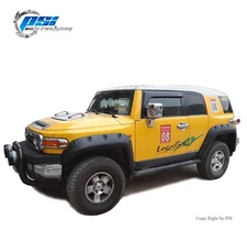 Pocket Bolt Style Fender Flares Fits Toyota FJ Cruiser 07-14 Textured Finish