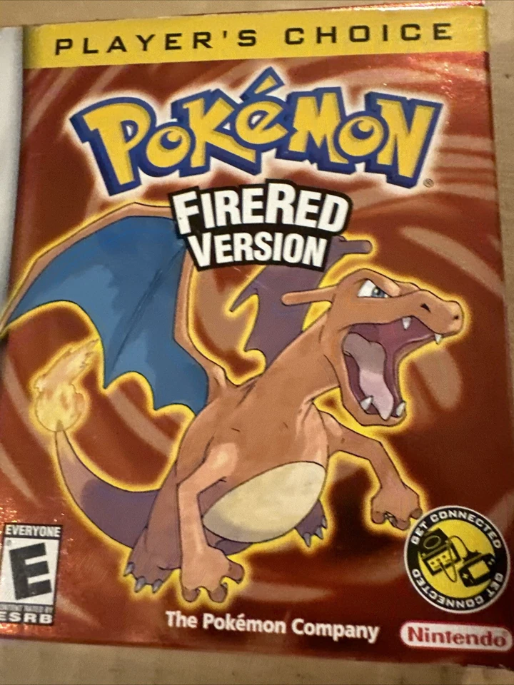 Game Boy Advance GBA Player’s Choice Pokémon Fire Red Version 2004 CIB Authentic - Image 3 of 4