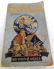 Handbook for Patrol Leaders Paperback Boy Scouts of America March 1942 Used