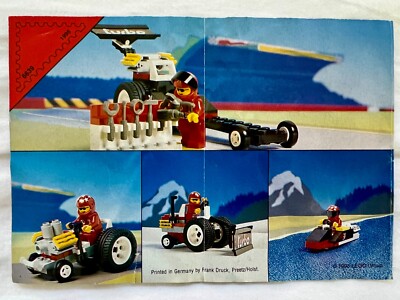 Vintage LEGO 6639 Raven Racer - Instructions ONLY | eBay