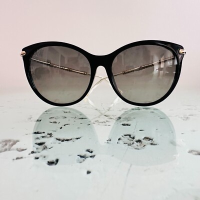 NWT Gucci Crystal Bamboo Cat Eye Sunglasses Polarized 56mm Italy