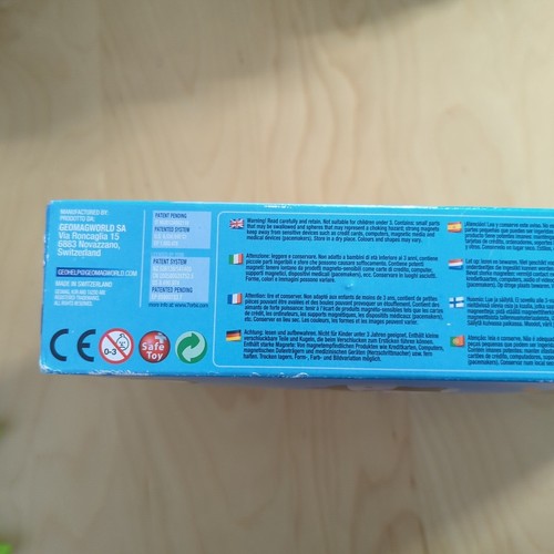 KOR GEOMAG TAZOO Jelo Magnetic Constructiom Set (Sealed, Box Damage) - Picture 4 of 7
