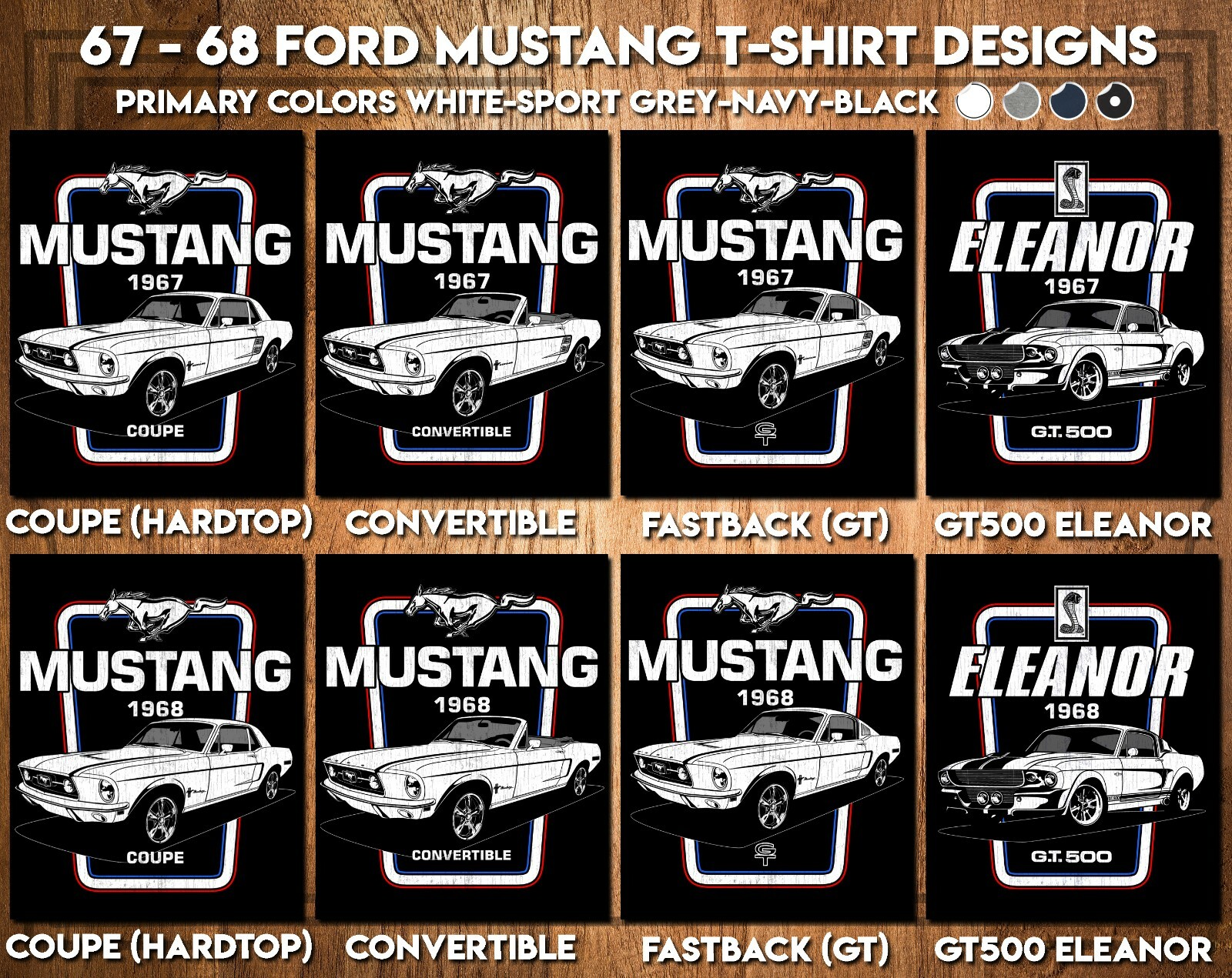 65-70 Ford Mustang Hardtop, Fastback, Convertible T-shirt, Christmas Gift  Tee | eBay