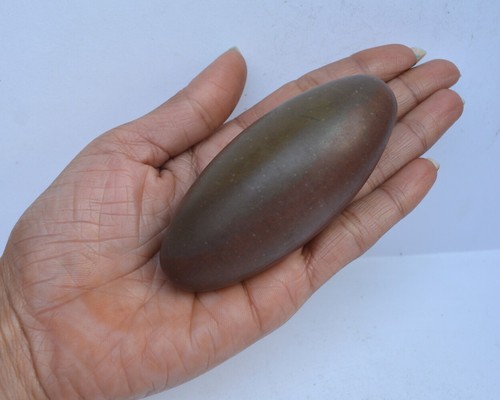 Shiva lingam Narmada River India pio ed eccellente raro Lingam ~ 4120 & 4121 - Foto 4 di 24