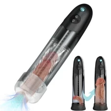 Vacuum Penis Pump for Male Water Bath Enhancement Enlarger Trainer Dick Pump