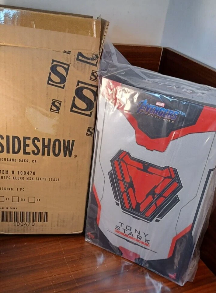 Avengers Endgame Tony Stark Equipo Traje Escala 1/6 Figura MMS537-NUEVO-Caja Gratis Envío y devolución Foto 3 de 4