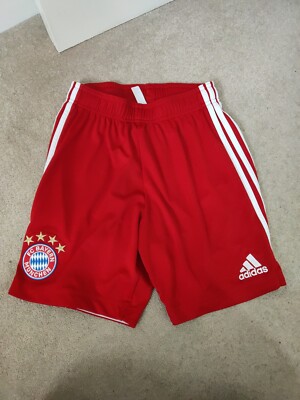 Mens Shorts Adidas Originals Football Shorts Red Vintage Adidas