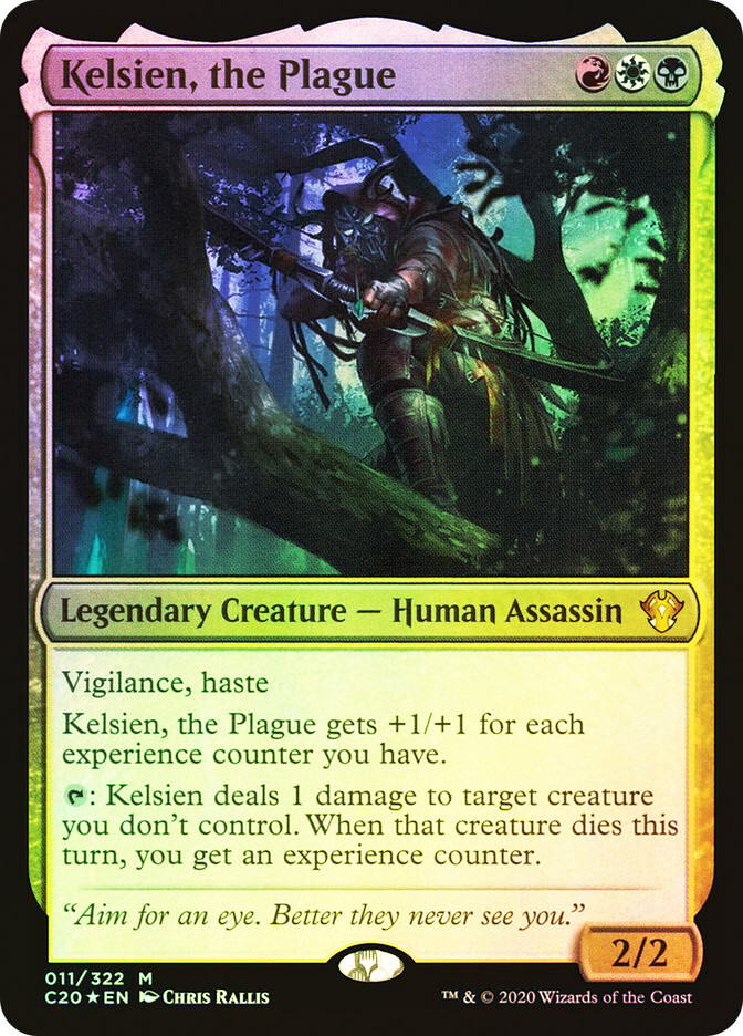 MTG FOIL Kelsien, the Plague - Commander 2020 #011 | eBay