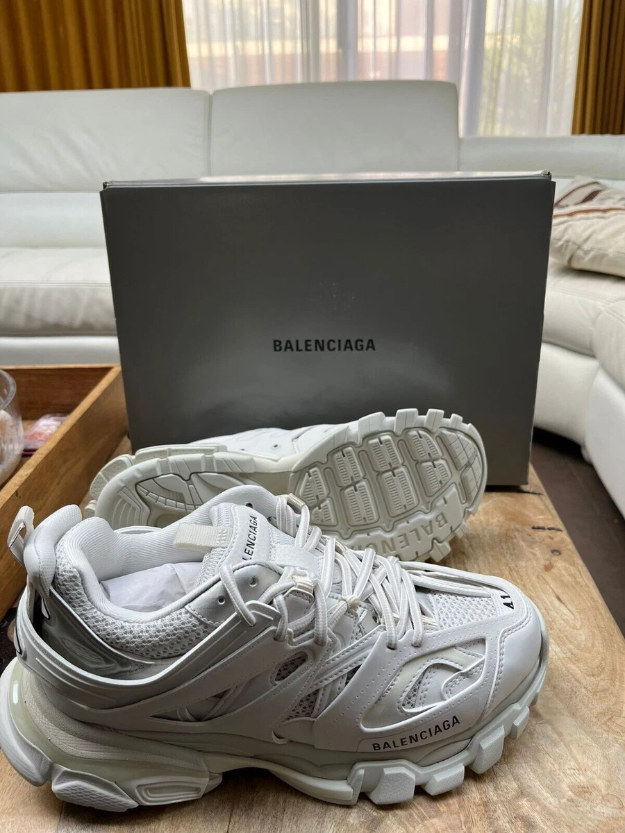 Balenciaga Track White Sneakers Size 41 | eBay