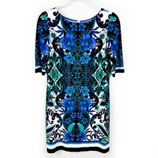Eliza J Floral Print Shift dress size: 4