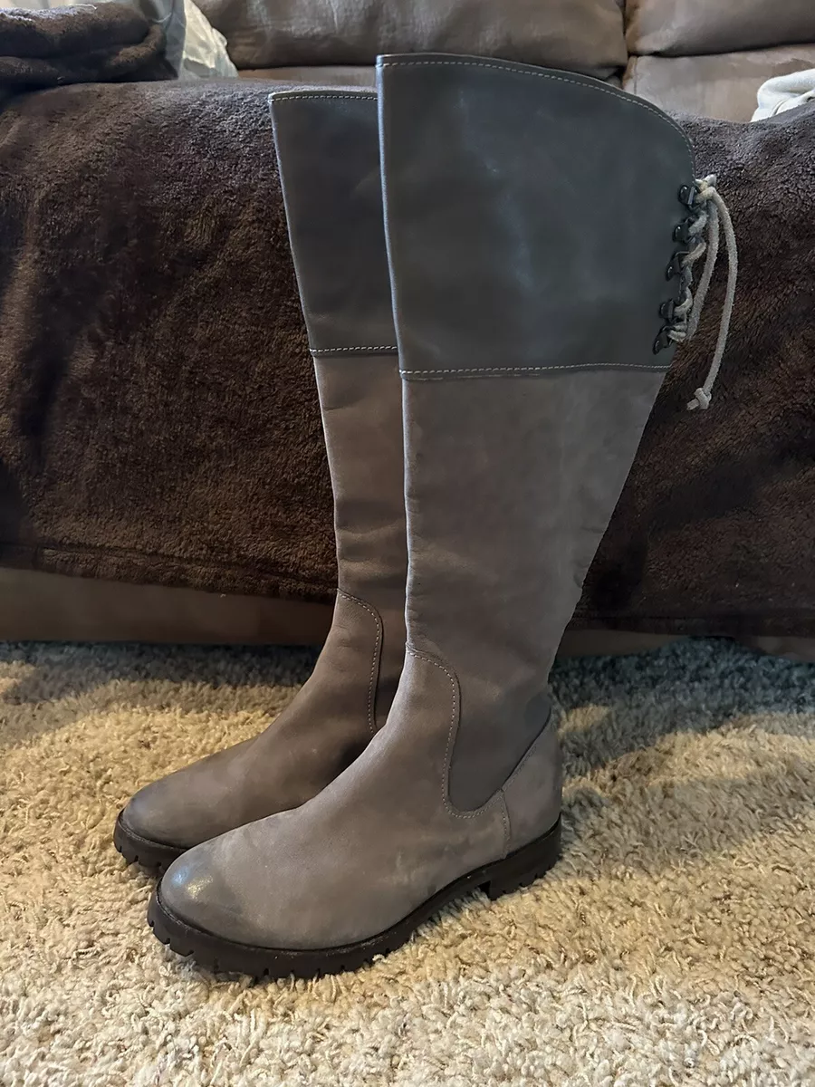 Cole haan hotsell grey suede boots
