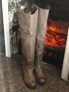soft leather thigh high boots