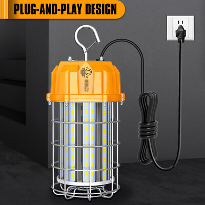150W LED Temporary Work Light Construction Jobsite Workshop Hanging Lights ETL